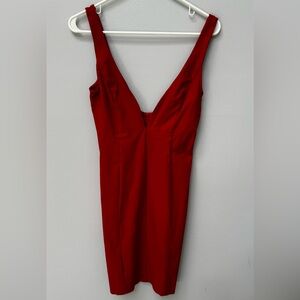 Red Mini Dress in Medium